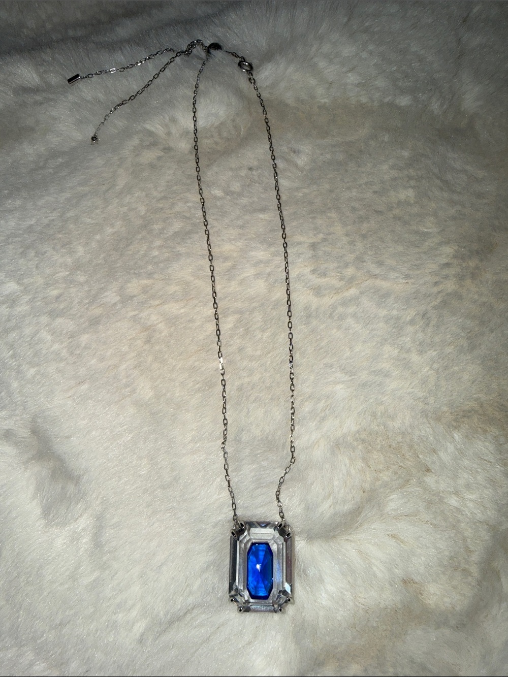 SWAROVSKI OCTAGON-CUT CHROMA NECKLACE